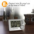 Digital kitchen timer with large display, compact size for home or travel.