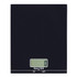 Black digital kitchen scale with LCD display, front view.