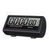 Black digital kitchen timer, angled display, Heston Blumenthal Precision by Salter