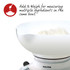 Aquaweigh Mechanical Kitchen Scale - White