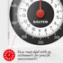 Mechanical kitchen scale dial with red pointer, easy-read and 5g increments