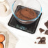 Promotional banner for Salter Cook app showing recipe screens on tablet and phone in kitchen.