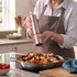Stainless steel electric salt or pepper mill, upright, 25cm tall, by Salter