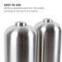 Electronic Salt & Pepper Mills - Stainless Steel Electronic Salt & Pepper Mills - Stainless Steel