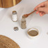 Café Glass Salt & Pepper Shakers