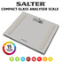 Compact Glass Analyser Bathroom Scale - Grey