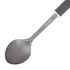 Grey nylon serving spoon with Salter branding and soft-grip handle, angled on white background