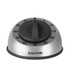 Stainless steel kitchen timer with black dial, Salter branding