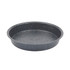 Grey speckled round baking tin, non-stick finish, shown empty on white background