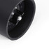 Black cylindrical component with visible metal screw, shown close up