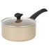 Olympus 20cm non-stick saucepan with lid, gold