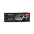 Black and silver 4-in-1 knife sharpener in Salter Professional packaging