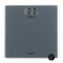 Grey Salter digital bathroom scale with LCD display, shown from above.