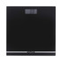 Black digital bathroom scale with Salter branding, front view