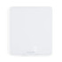White digital kitchen scale on worktop, shown with baking ingredients.