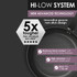 Promotional banner: Frying pan with Hi-Low non-stick system, advertises 5x tougher coating and easy food release.
