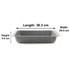 Large grey non-stick roasting tin with dimensions shown: 36.3 x 24.5 x 5.5 cm.