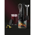Salter black hand blender set with whisk, chopper, and jug for mixing drinks and preparing food