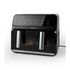 Fuzion Dual Air Fryer - 8L - Black - EK5728 - Salter - 5054061503340