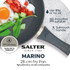 Salter Marino 28cm fry pan with soft-touch handle, non-stick, PFOA-free, induction suitable.