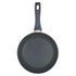 Black non-stick frying pan with Salter handle, top-down product image