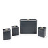 Marino 4-Piece Bread Bin & Canister Set - Blue - BW12613EU7 - Salter - 5054061549287