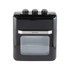 Black Salter air fryer oven showing front view with control dials.