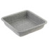 Square grey speckled non-stick baking tin