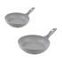 Marblestone 2-Piece Frying Pan Set - 20/28cm - Grey - COMBO-6448 - Salter - 5054061042580