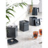Matte grey Salter kettle and 2-slice toaster set on kitchen worktop