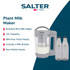 Salter plant milk maker with 1.6L capacity and two glass milk bottles
