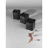 Kuro Kettle, Toaster & Digital Microwave Set - with Canisters