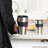 Digital Coffee Maker to Go & 2 Travel Mugs