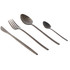 Noir 64 Piece Cutlery Set - Stainless Steel, Service for 16, Black Salter COMBO-8812 5054061541168 