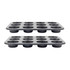 Megastone 12 Cup Muffin Tray - 2 Pack - Salter - Black - COMBO-9145 - 5054061544541 Megastone 12 Cup Muffin Tray - 2 Pack - Salter - Black - COMBO-9145 - 5054061544541