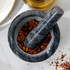 Marble Pestle and Mortar - Black - BW11852EU7 - 5054061438123 Marble Pestle and Mortar - Black - BW11852EU7 - 5054061438123