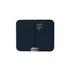 Black Salter digital bathroom scale with LED weight display, shown from above.