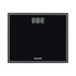 Black digital bathroom scale with Salter logo, front view