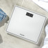 Compact Glass Digital Bathroom Scale - White Compact Glass Digital Bathroom Scale - White