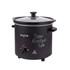 Black Salter slow cooker with chalkboard front, handwritten note says 'Stew ready at 6pm'
