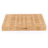 Rectangular bamboo chopping board with Salter logo, juice groove around edge