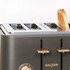 Pebble 4-Slice Toaster - Charcoal
