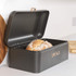 Pebble Bread Bin - Charcoal