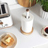 Toronto Kitchen Roll Holder - White - White - BW13565WEU7 - Salter - 5054061558852