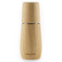 Light wood salt or pepper mill with Salter logo, upright on white background