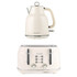 Cream Salter kettle and 4-slice toaster set, shown front view.