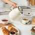 Retro Kettle & Toaster Set – Cream