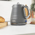 Ripple Kettle & 4-Slice Toaster Set - Grey