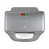 Silver Salter sandwich toaster closed, shown from above