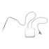White Bluetooth meat thermometer probe and cable, shown for product listing.